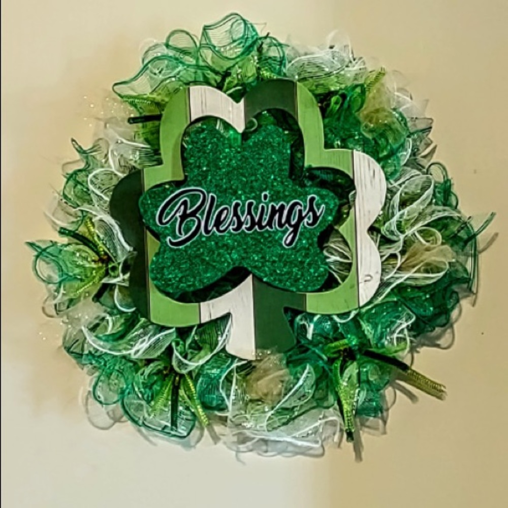 Saint Patrick’s Day wreath